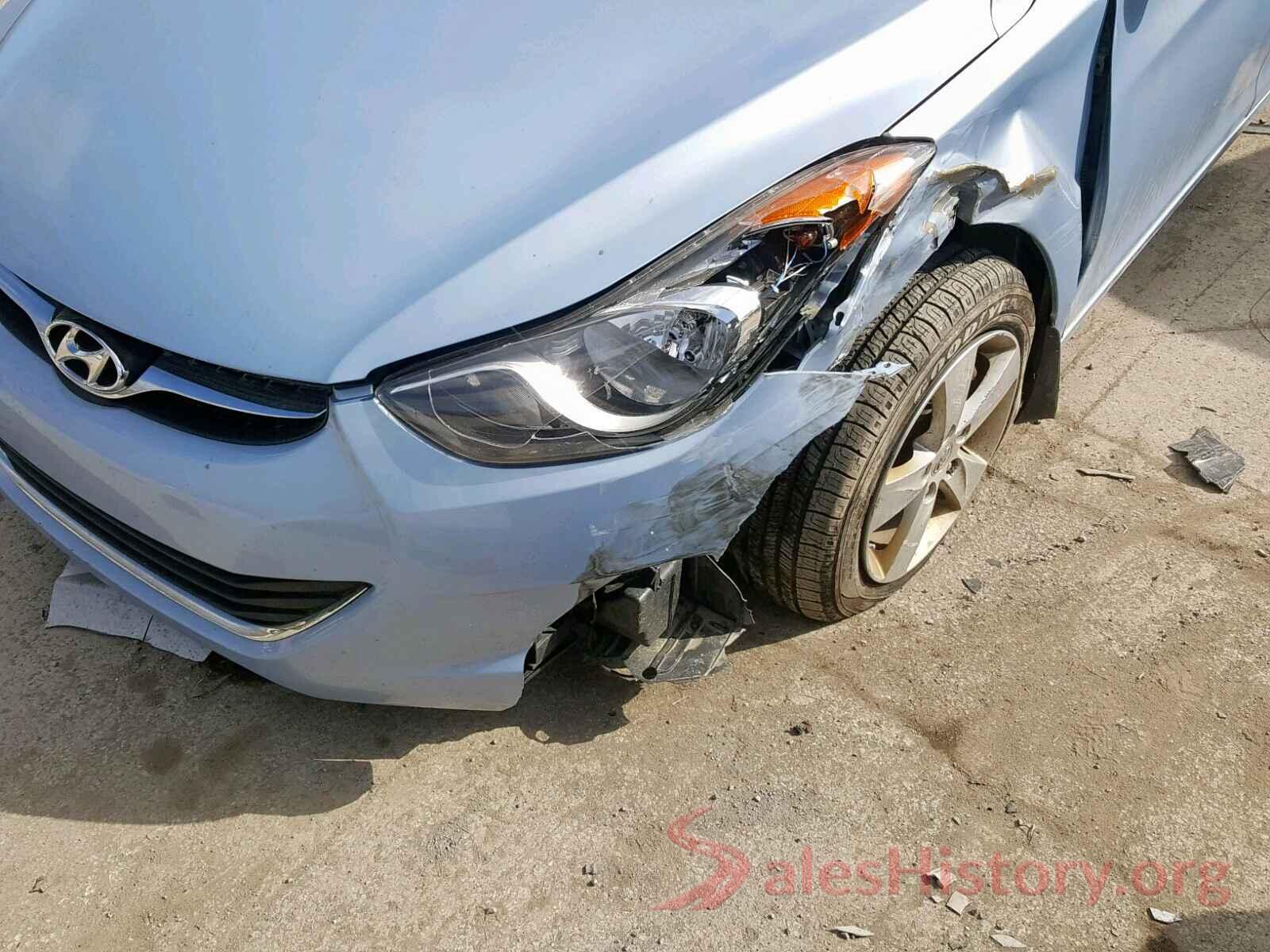 3VV3B7AX4LM121659 2012 HYUNDAI ELANTRA