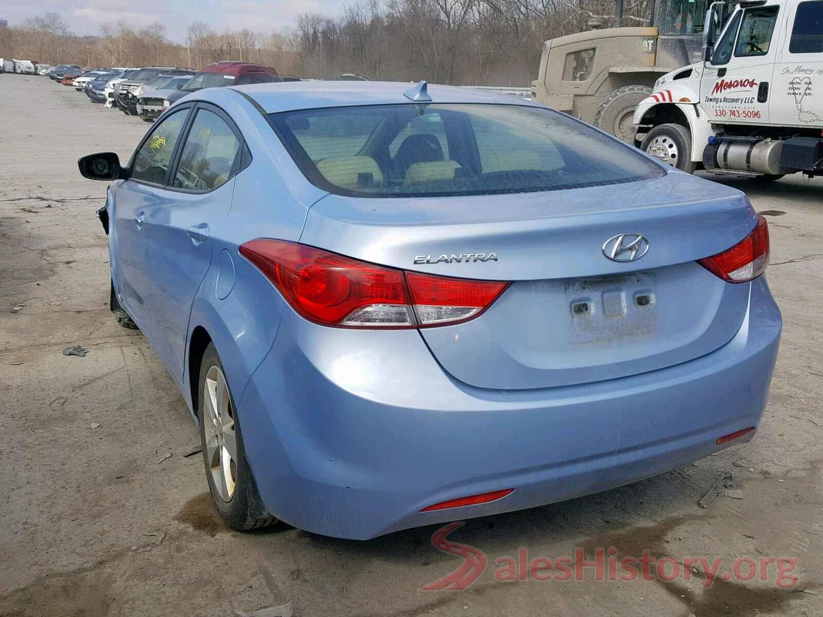 3VV3B7AX4LM121659 2012 HYUNDAI ELANTRA