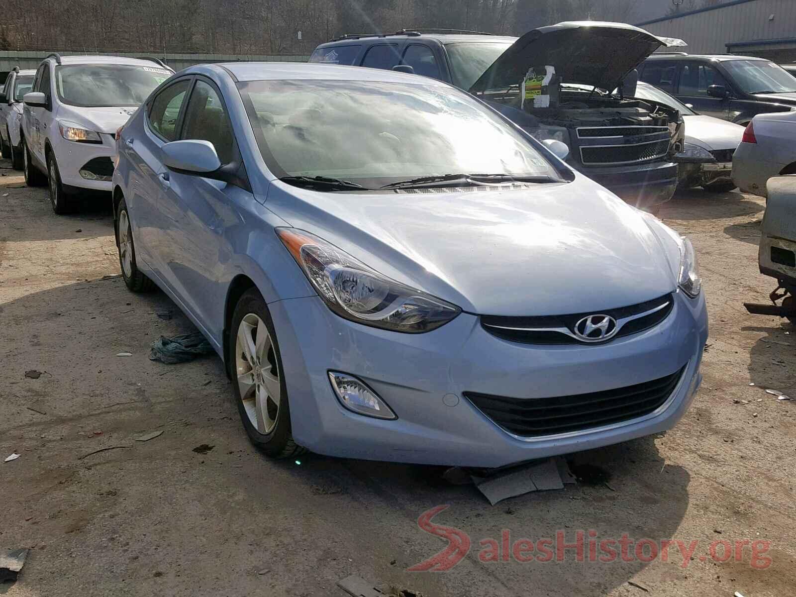 3VV3B7AX4LM121659 2012 HYUNDAI ELANTRA