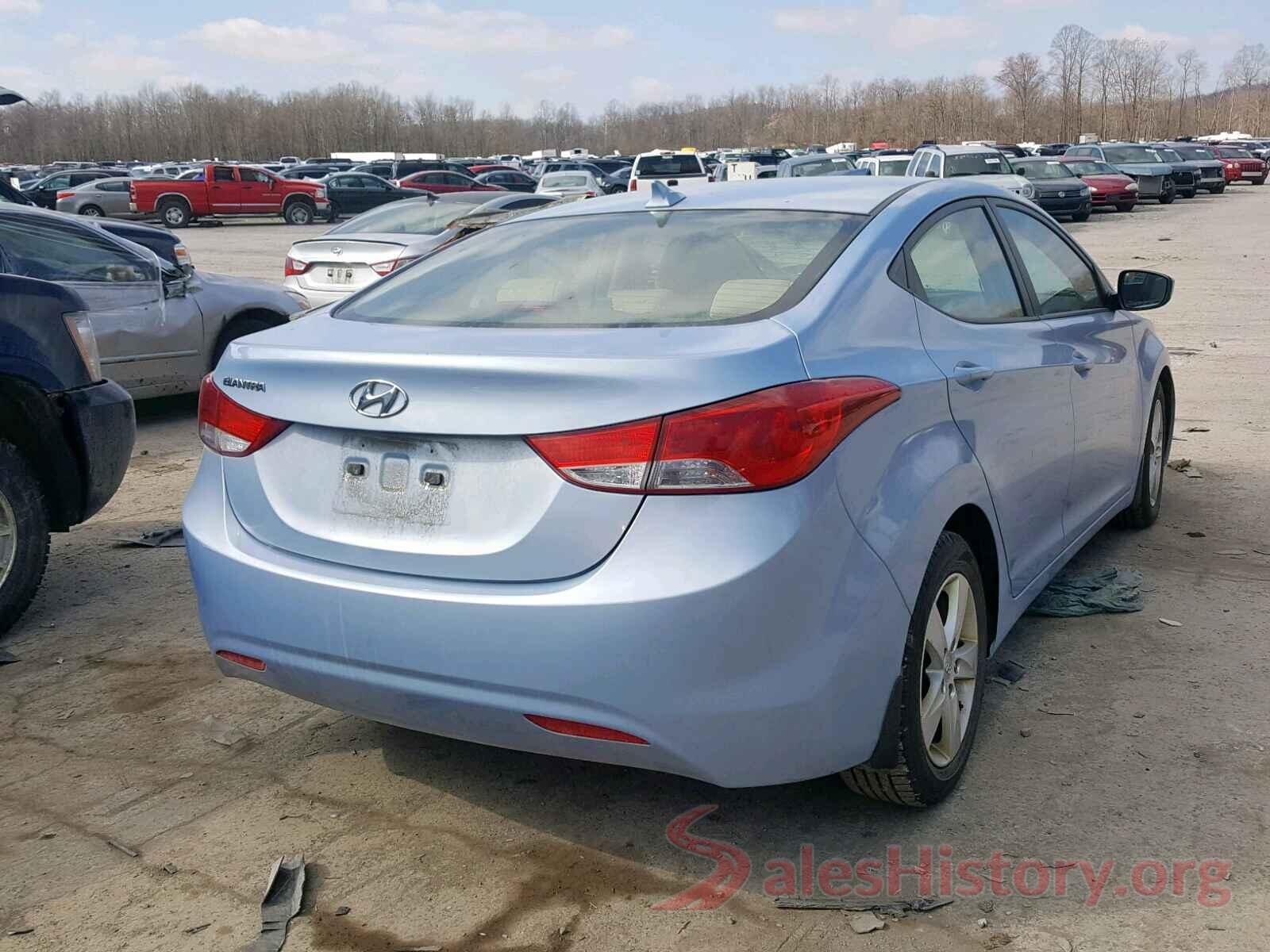 3VV3B7AX4LM121659 2012 HYUNDAI ELANTRA