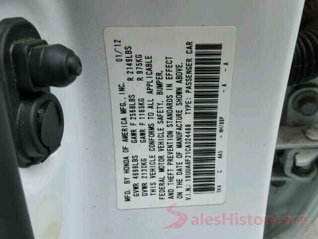 1HGCR3F85HA010371 2012 ACURA TL