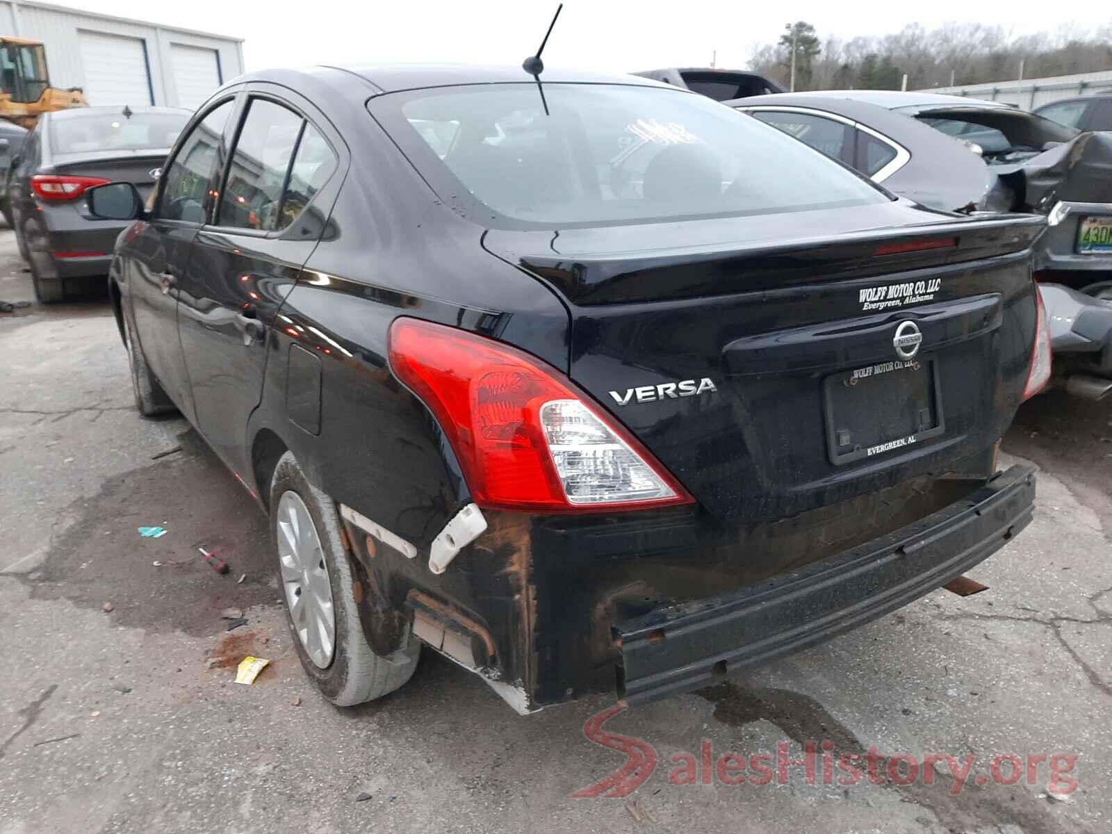 2T3P1RFVXMW177272 2019 NISSAN VERSA