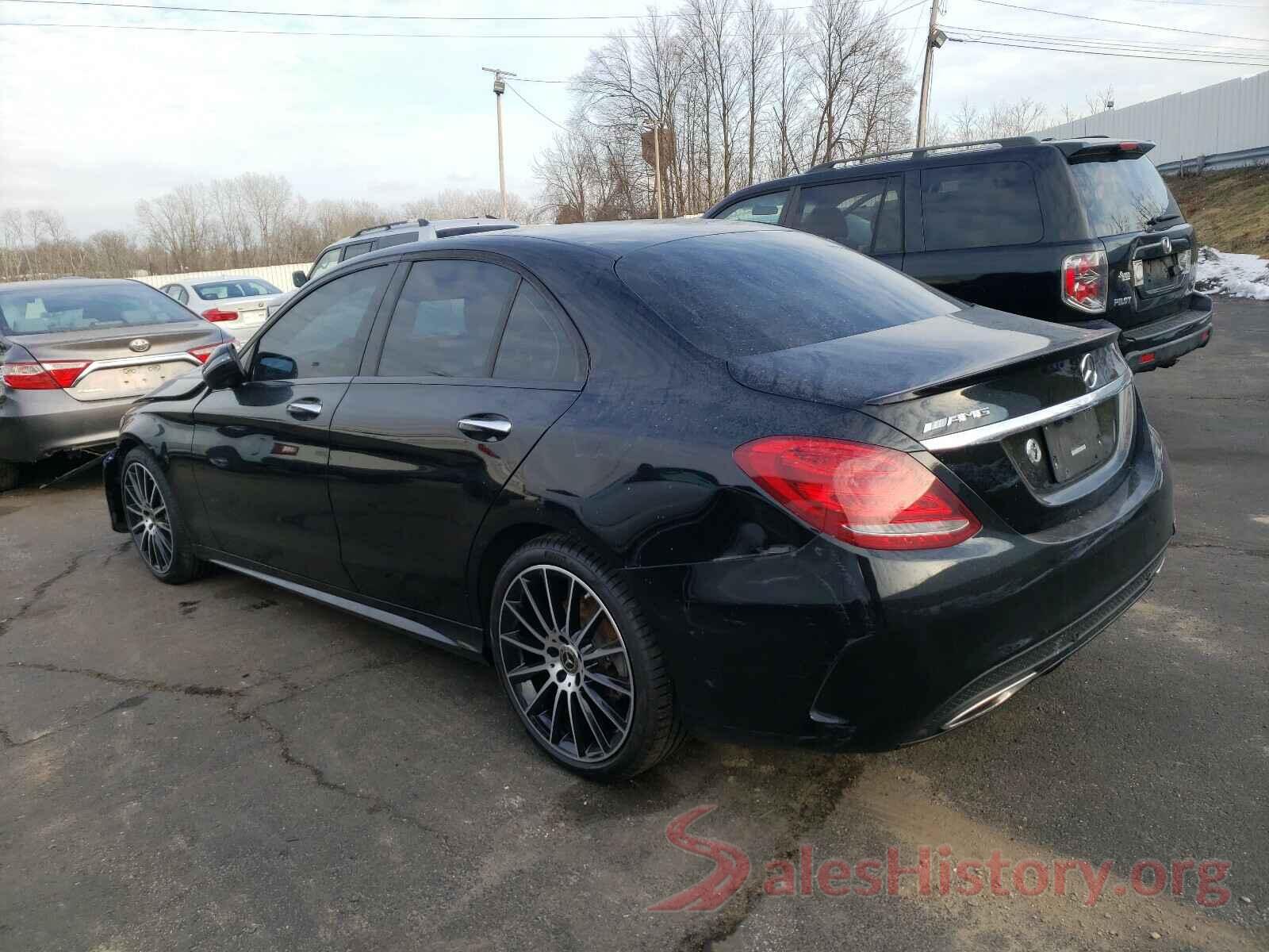 55SWF4KB8JU268696 2018 MERCEDES-BENZ C CLASS