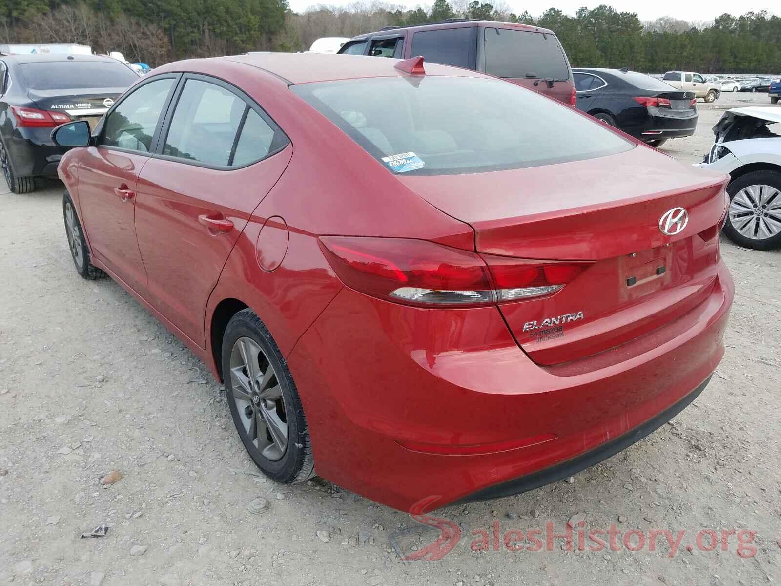 5NPD84LF2JH303514 2018 HYUNDAI ELANTRA