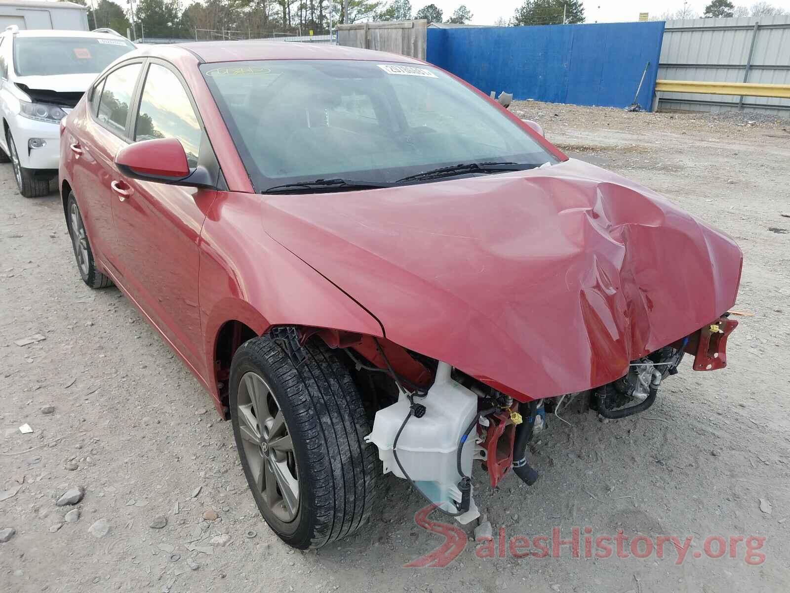 5NPD84LF2JH303514 2018 HYUNDAI ELANTRA