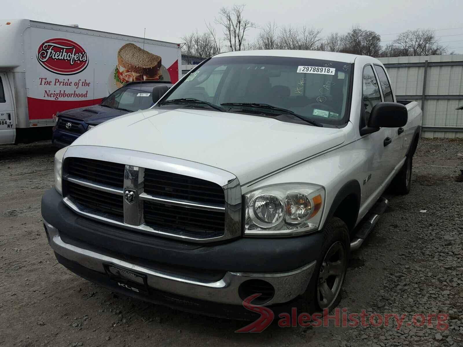 1HGCV3F17JA009114 2008 DODGE RAM 1500