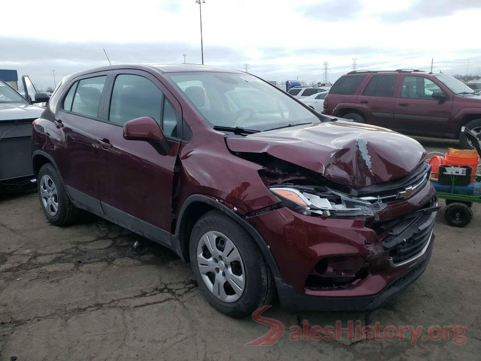 3GNCJKSB1HL164626 2017 CHEVROLET TRAX