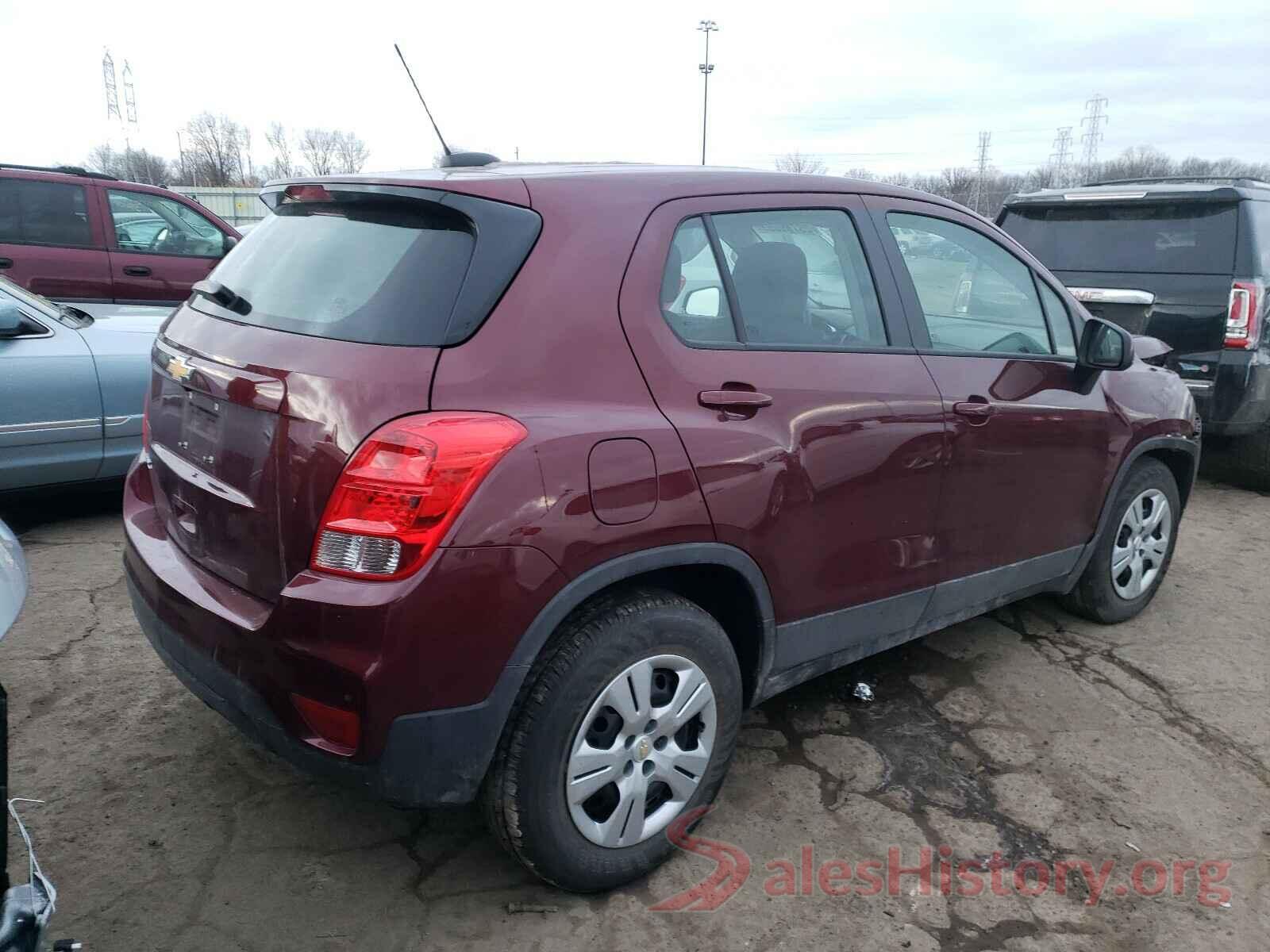 3GNCJKSB1HL164626 2017 CHEVROLET TRAX