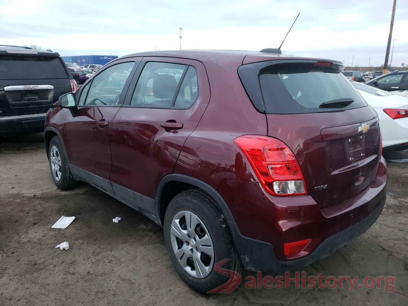 3GNCJKSB1HL164626 2017 CHEVROLET TRAX