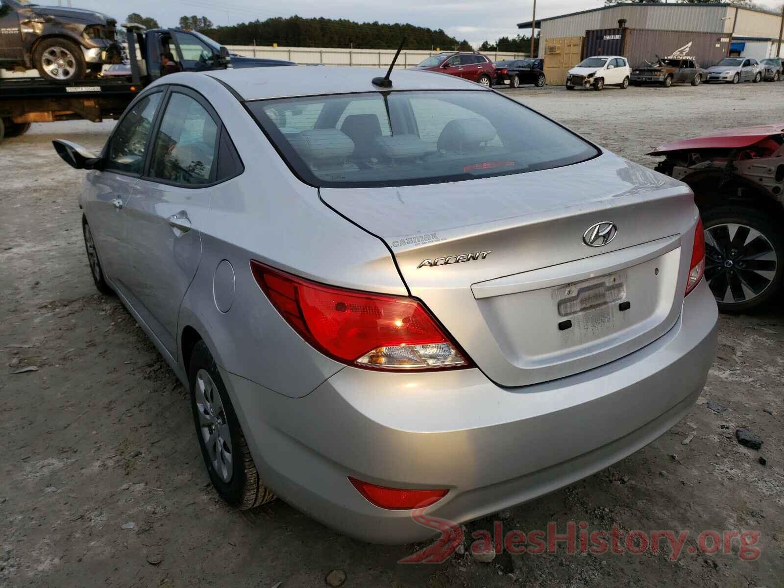 KMHCT4AE5HU223253 2017 HYUNDAI ACCENT