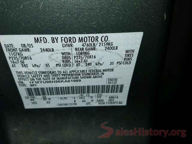 2HGFC2F79GH574007 2006 FORD ESCAPE