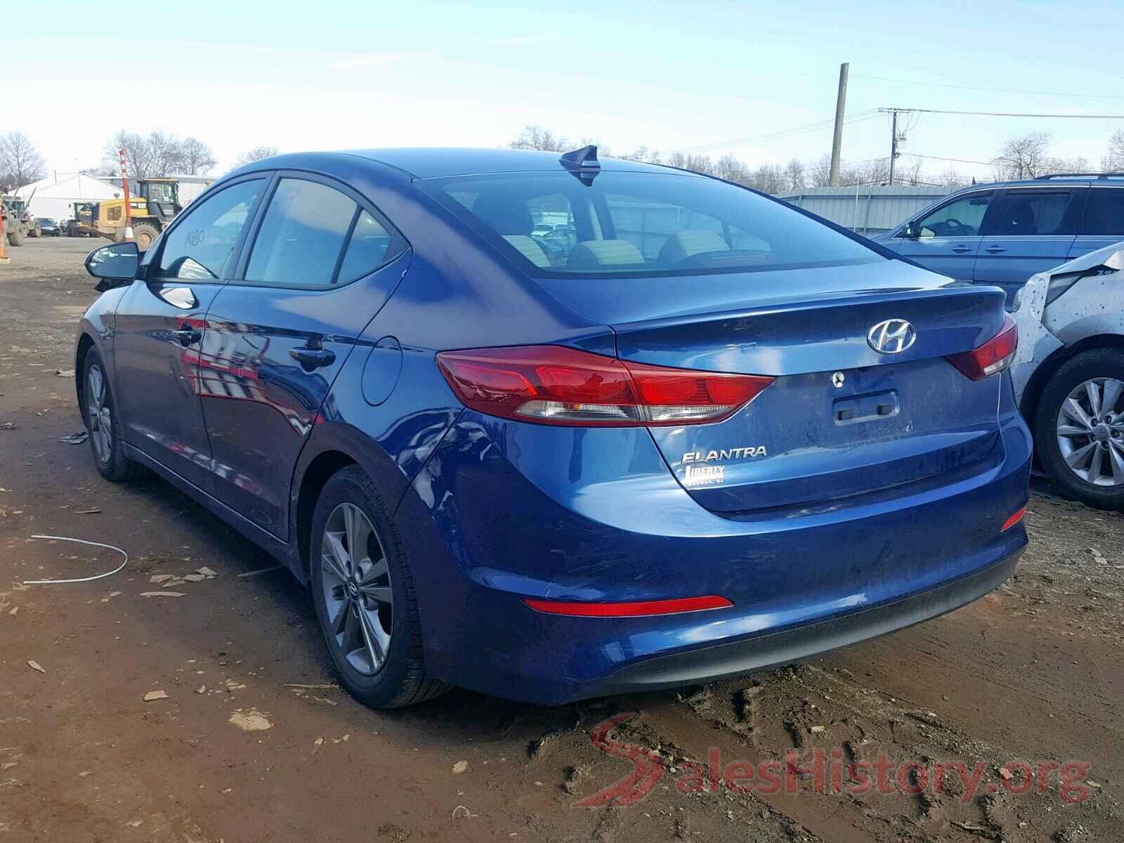 4T1B11HK6KU823394 2017 HYUNDAI ELANTRA