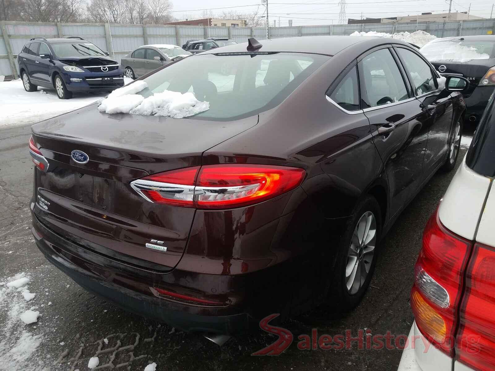 3FA6P0HD0KR164399 2019 FORD FUSION