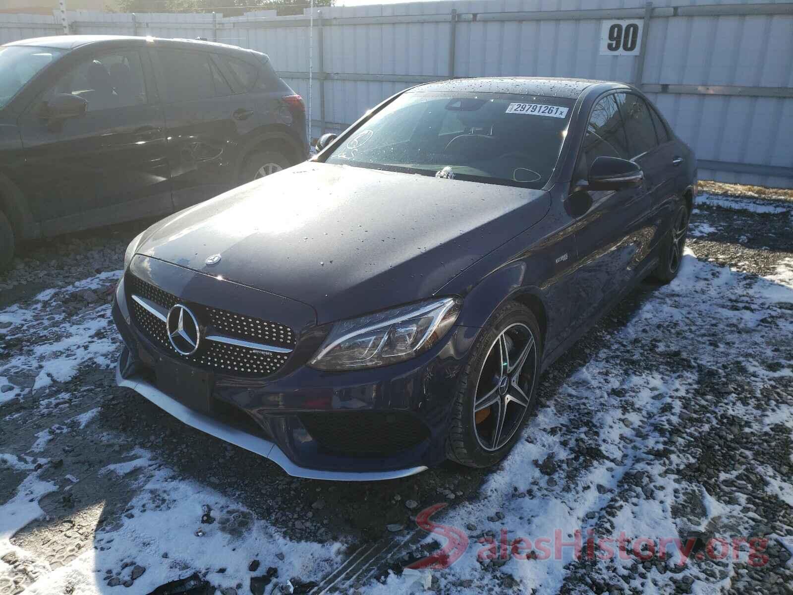 55SWF6EB2HU184956 2017 MERCEDES-BENZ C CLASS