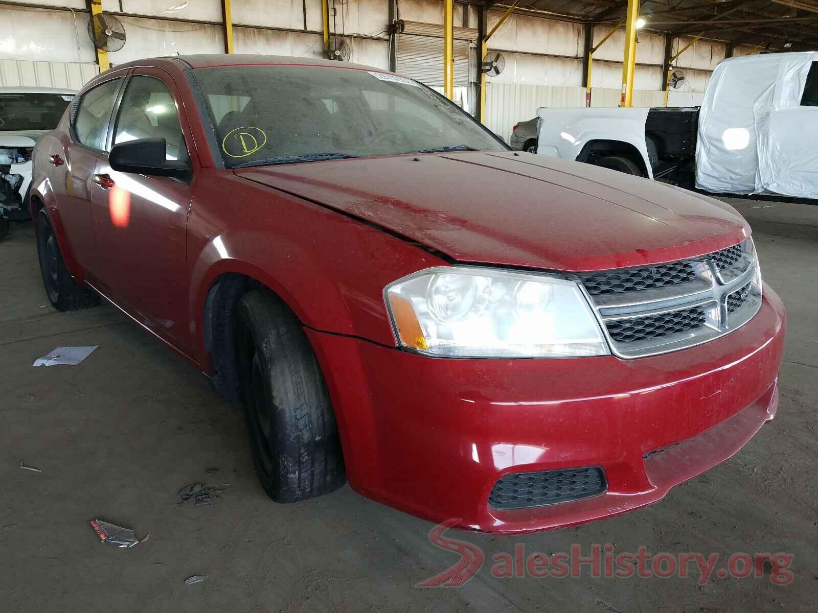 KMHD84LF3KU847894 2013 DODGE AVENGER