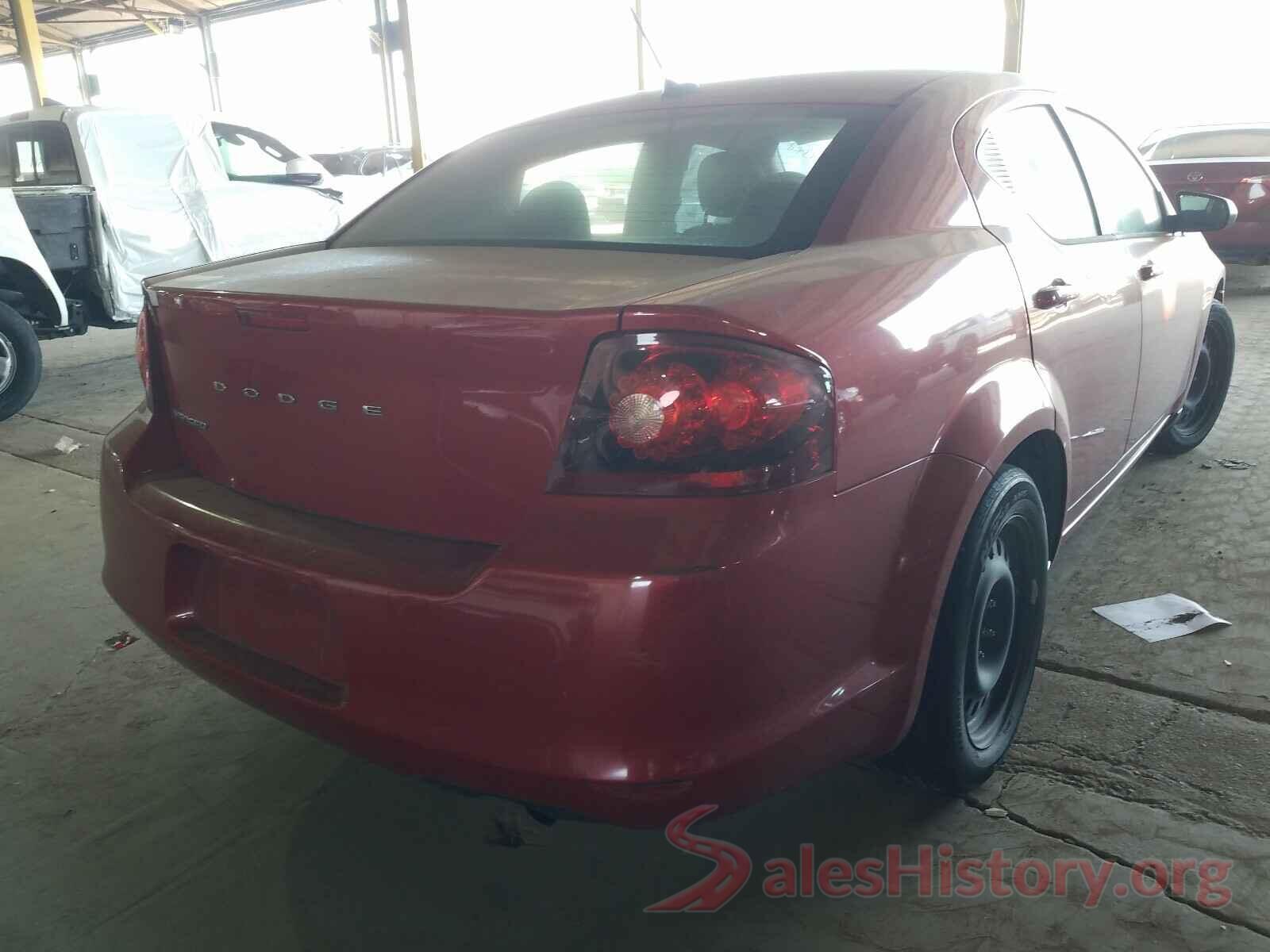 KMHD84LF3KU847894 2013 DODGE AVENGER