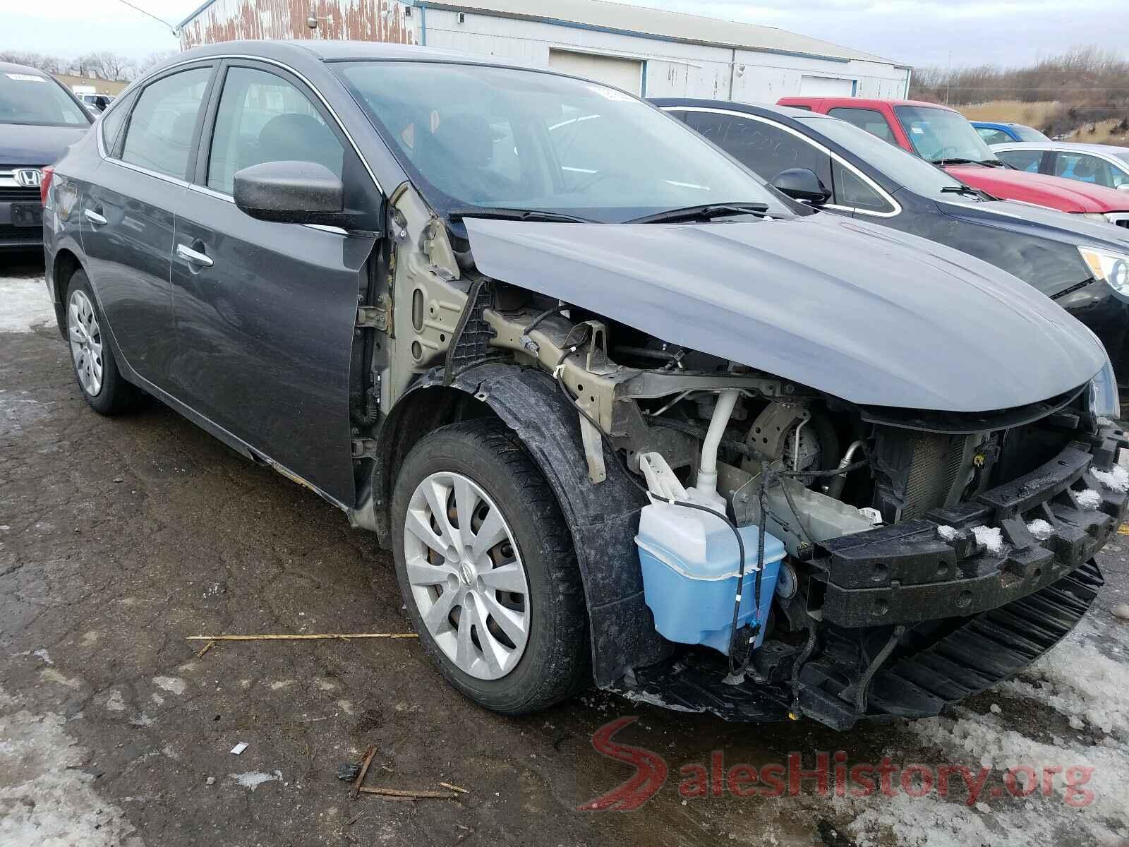 3N1AB7APXHY233875 2017 NISSAN SENTRA