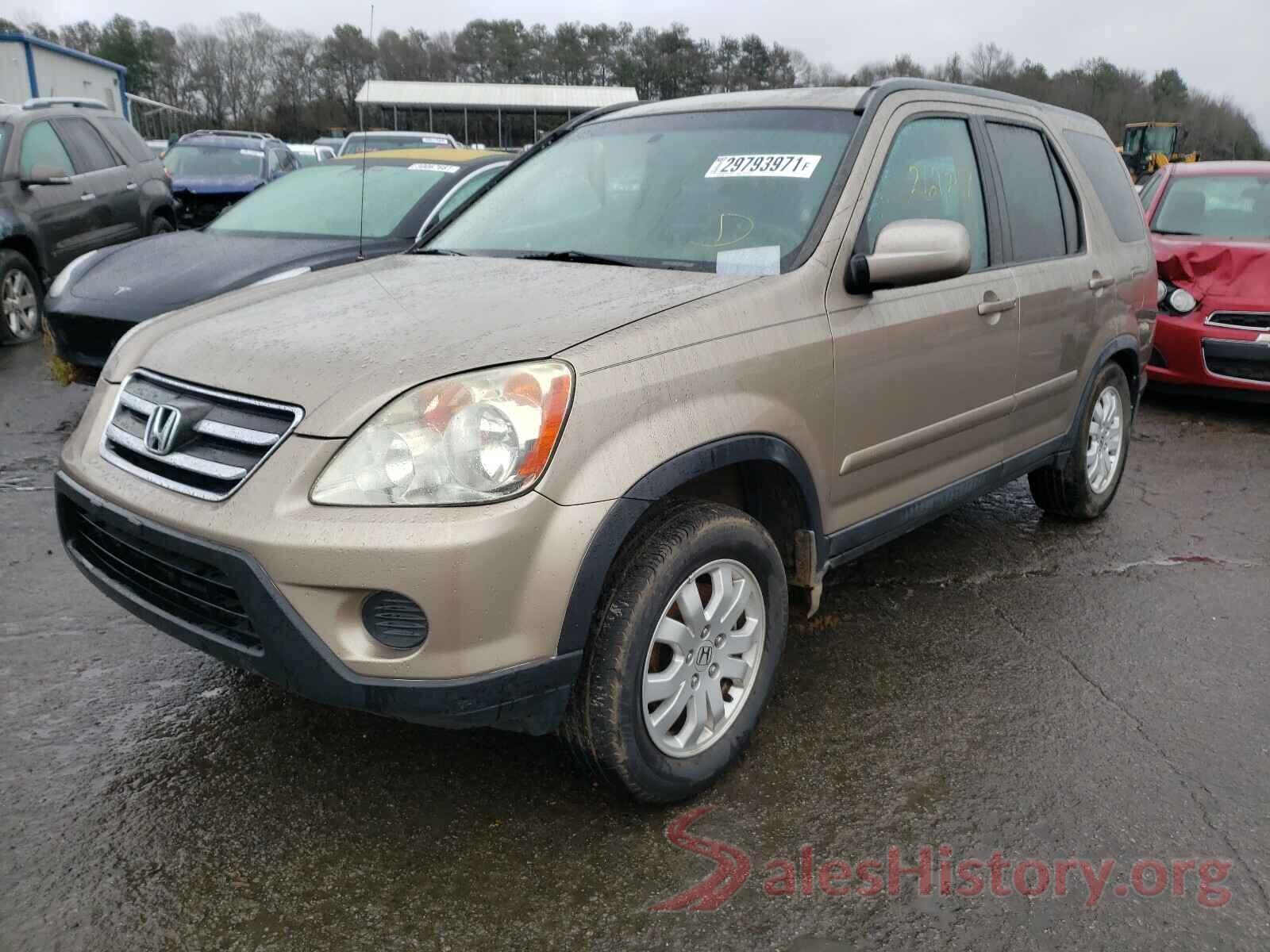 1C4PJMLB1KD236703 2006 HONDA CRV