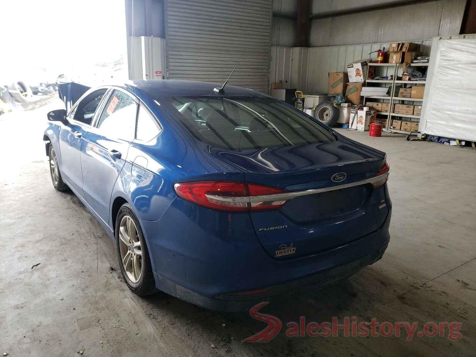 3FA6P0HD3JR222911 2018 FORD FUSION