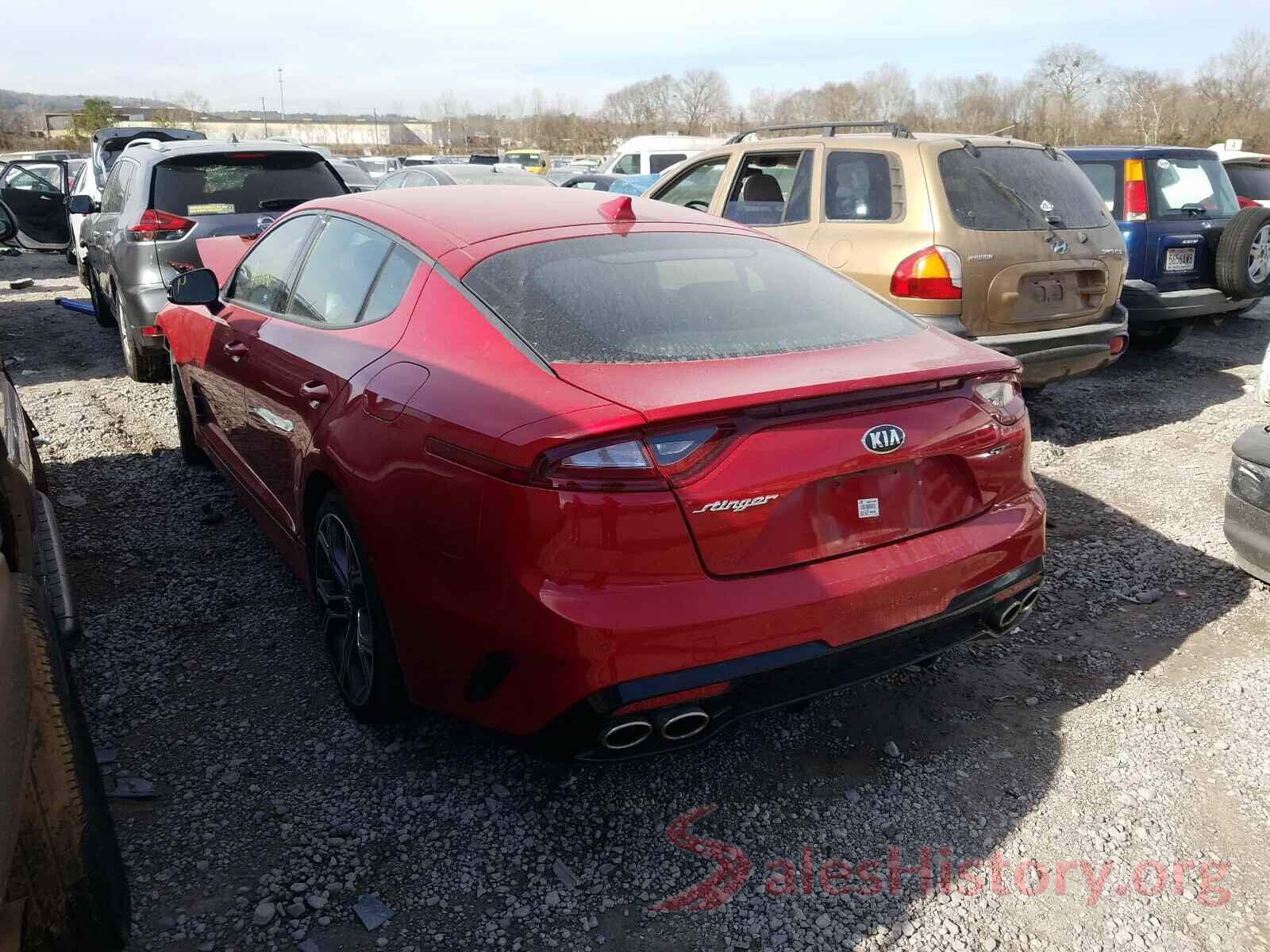 KNAE35LC1J6040079 2018 KIA STINGER