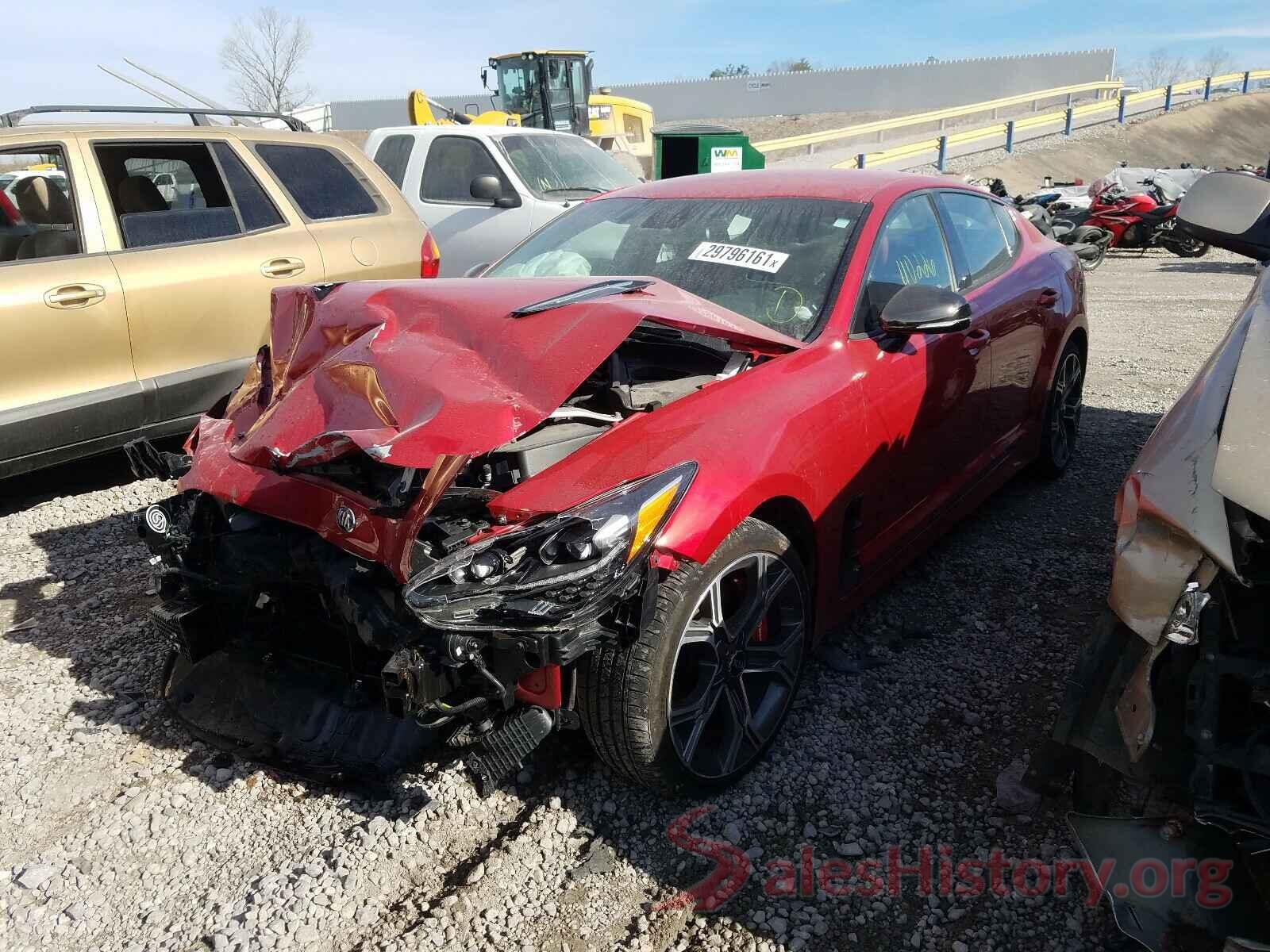 KNAE35LC1J6040079 2018 KIA STINGER