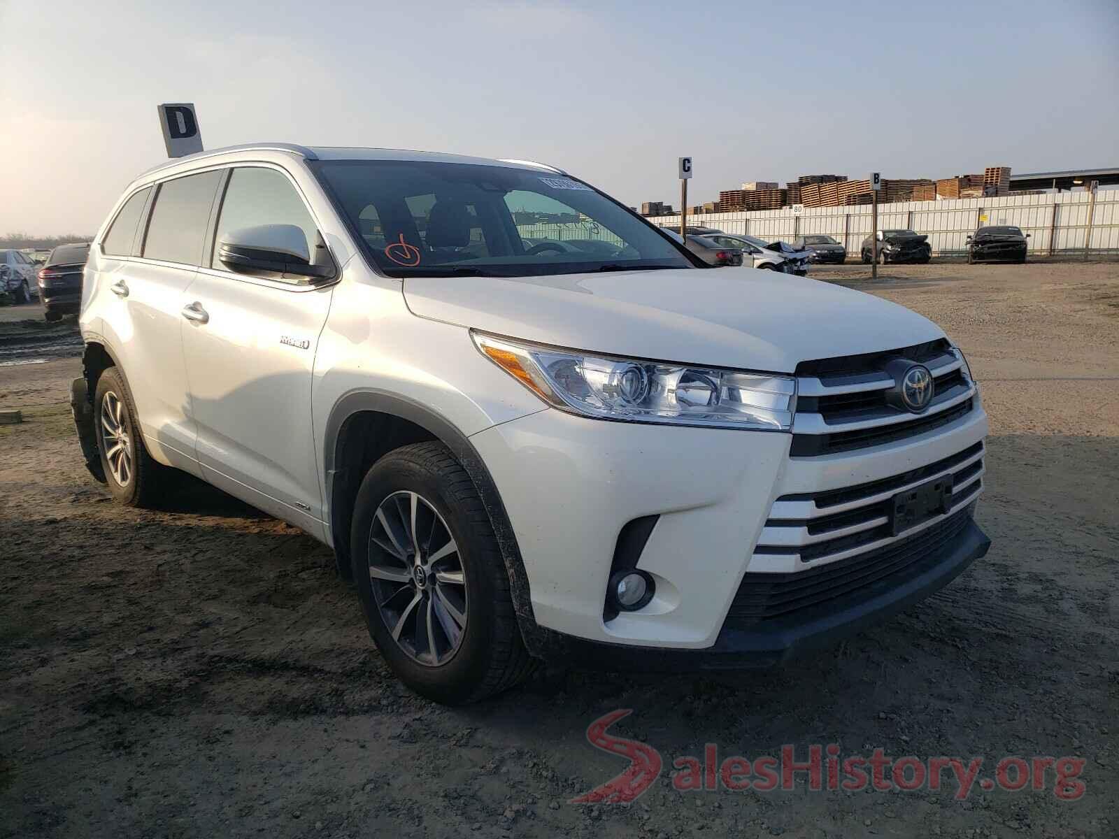 5TDJGRFH8JS037264 2018 TOYOTA HIGHLANDER