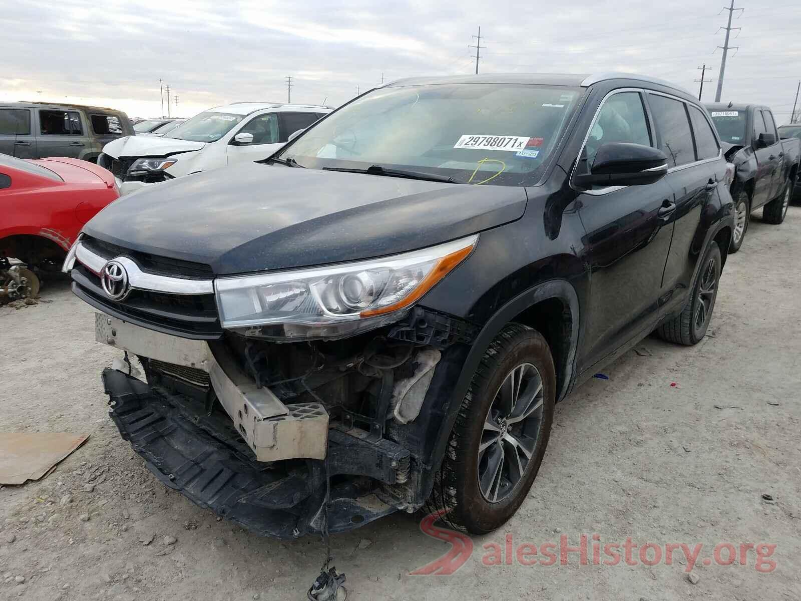 5TDKKRFH9GS166819 2016 TOYOTA HIGHLANDER