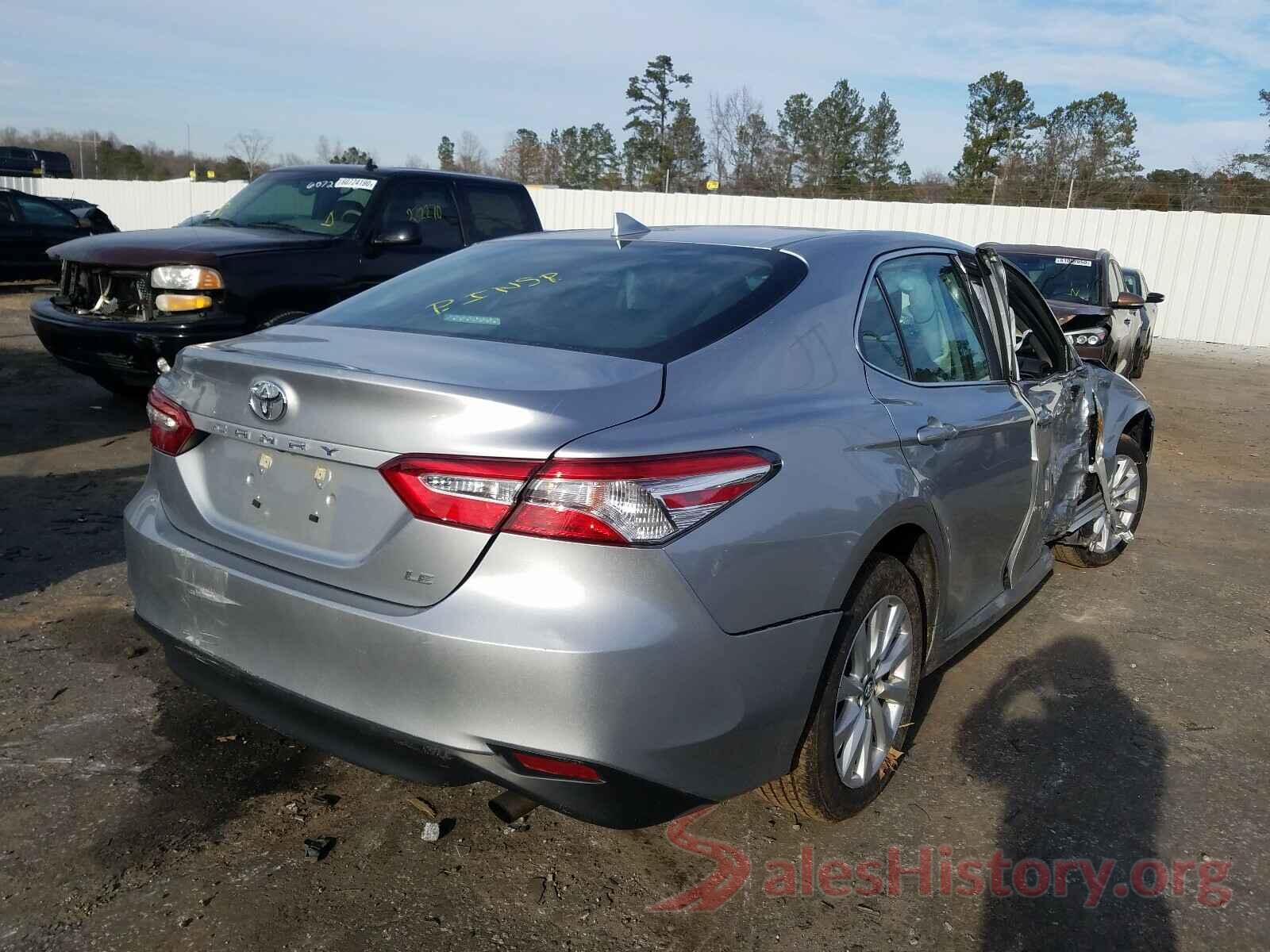 4T1B11HK6KU270312 2019 TOYOTA CAMRY