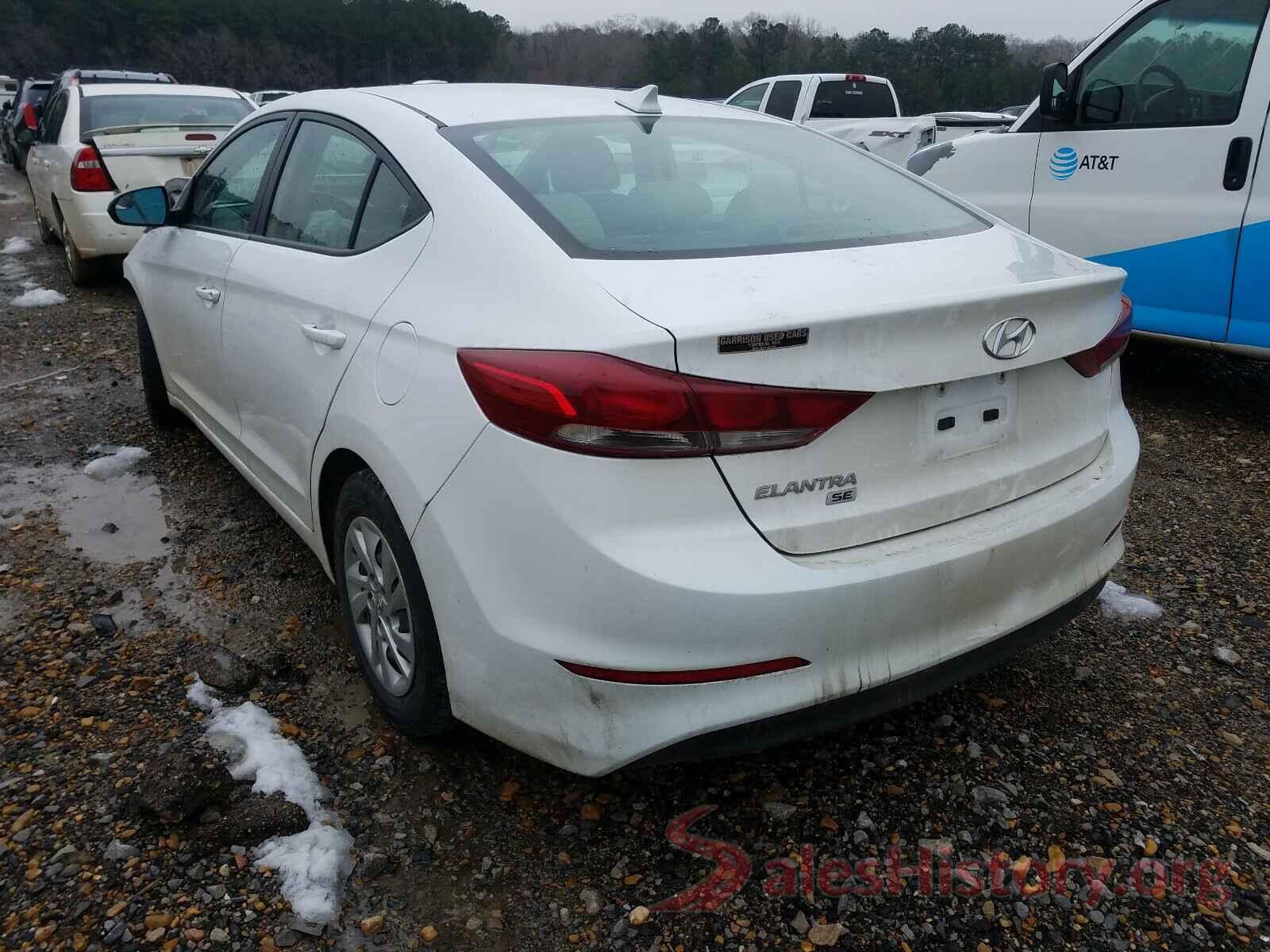 5NPD74LF4HH111511 2017 HYUNDAI ELANTRA