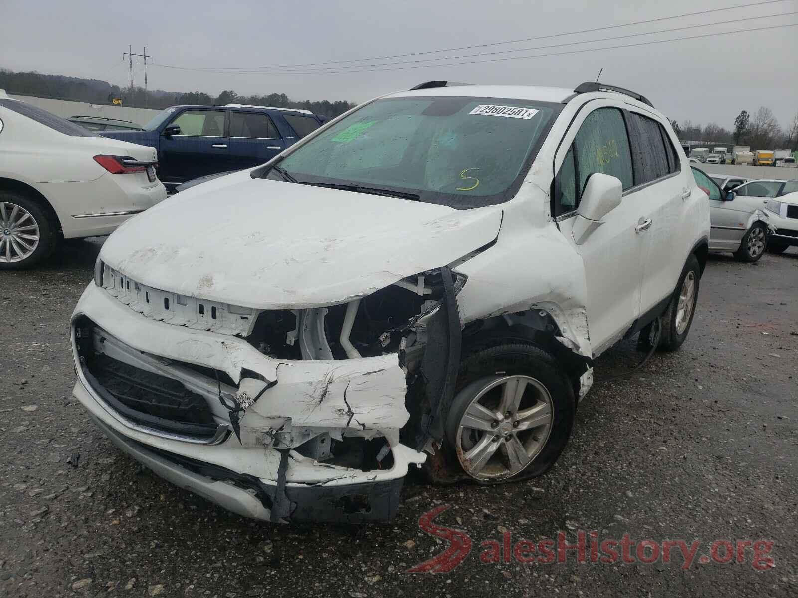 KL7CJLSB6KB869233 2019 CHEVROLET TRAX