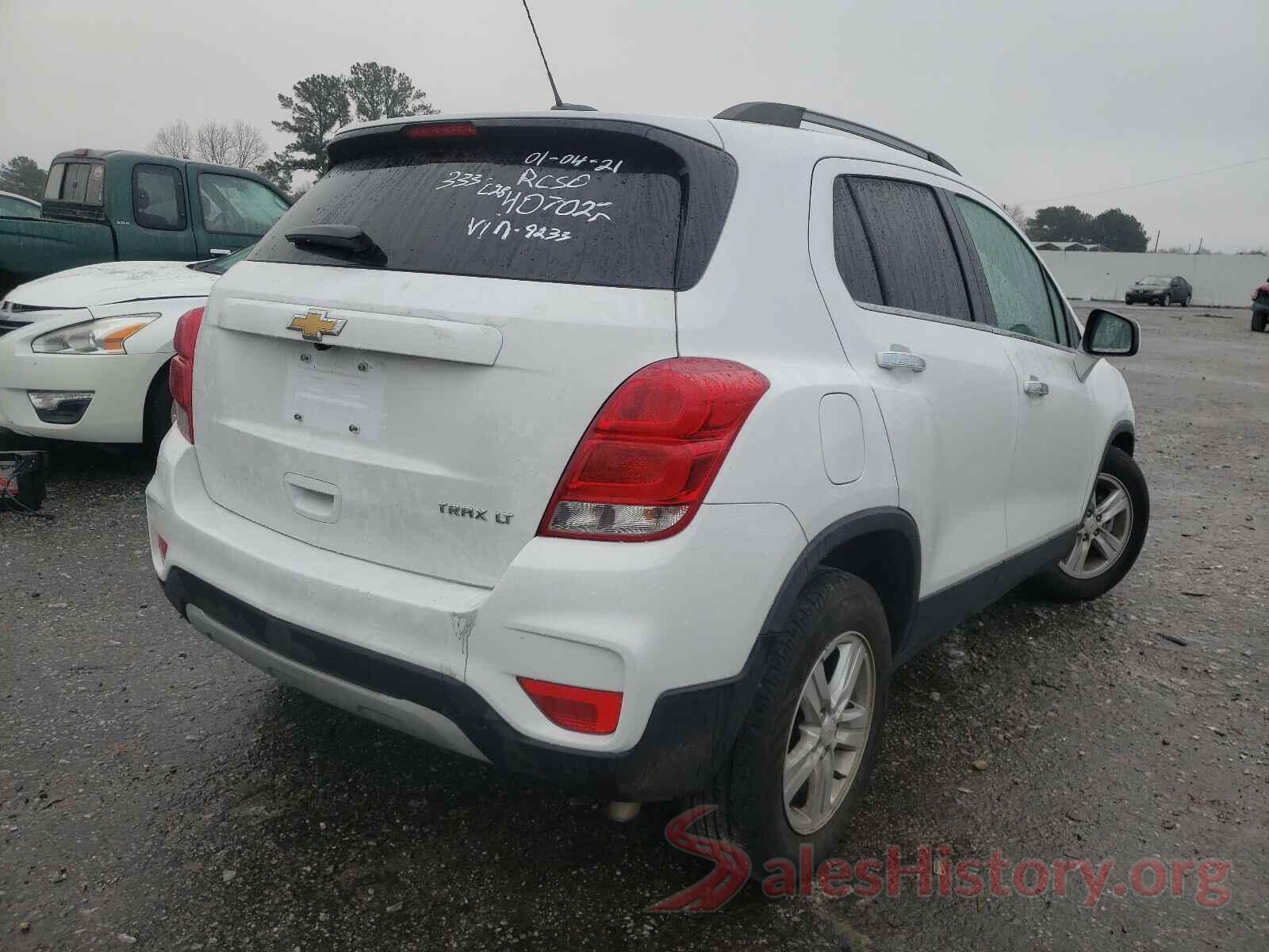 KL7CJLSB6KB869233 2019 CHEVROLET TRAX