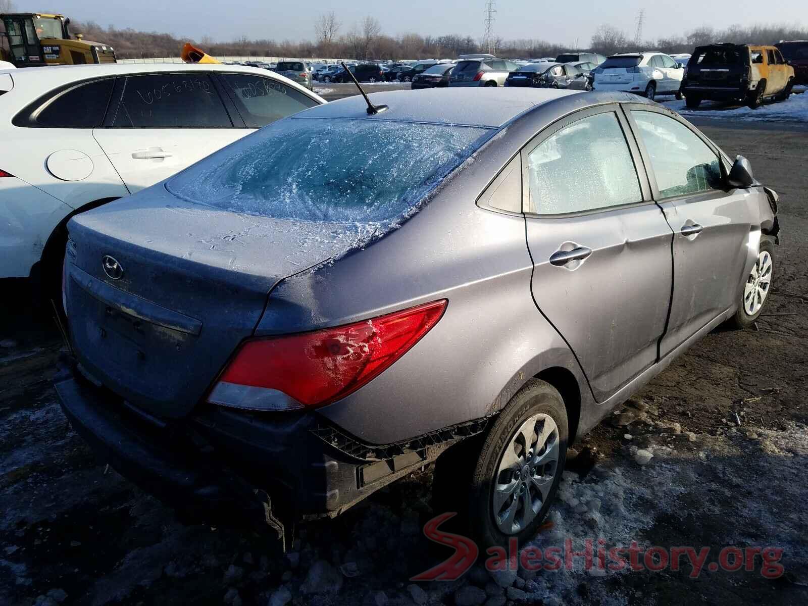 KMHCT4AE9GU134056 2016 HYUNDAI ACCENT