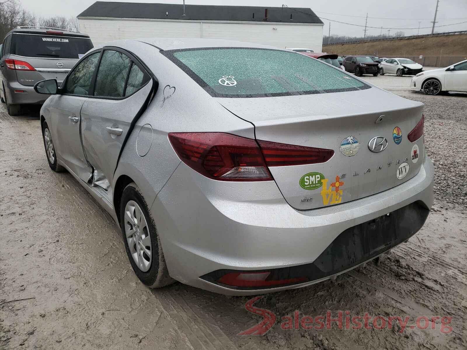 5NPD74LF9KH447520 2019 HYUNDAI ELANTRA