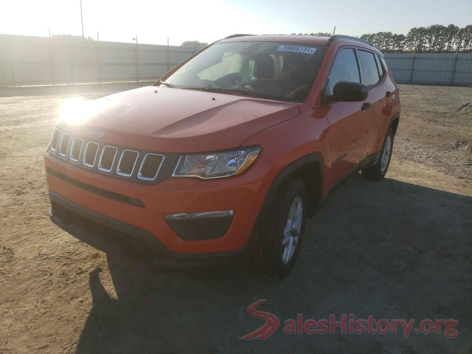 3C4NJCAB8JT461200 2018 JEEP COMPASS