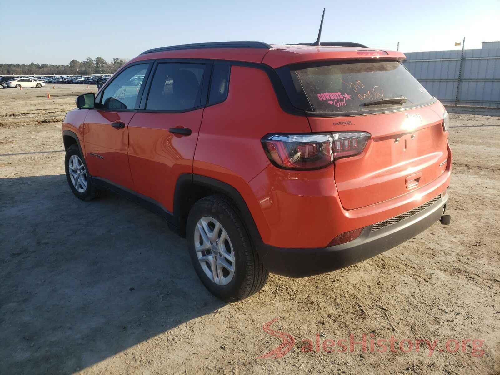 3C4NJCAB8JT461200 2018 JEEP COMPASS