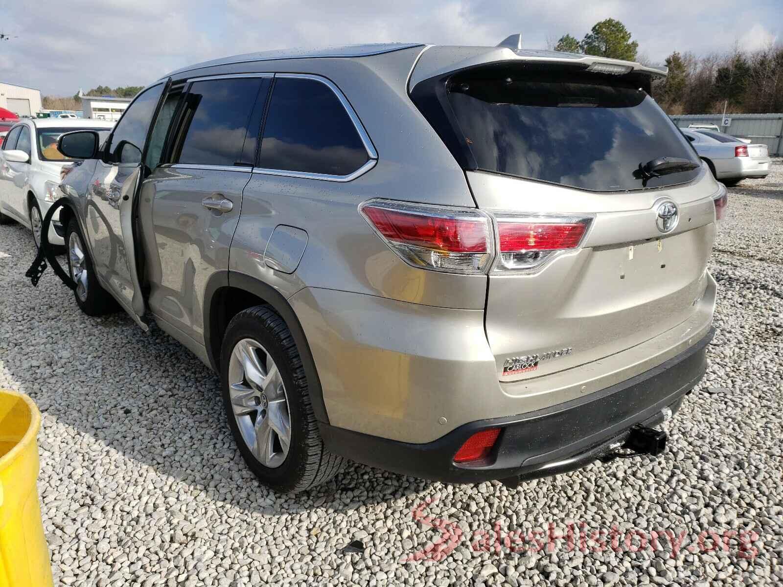 5TDYKRFH6GS141967 2016 TOYOTA HIGHLANDER