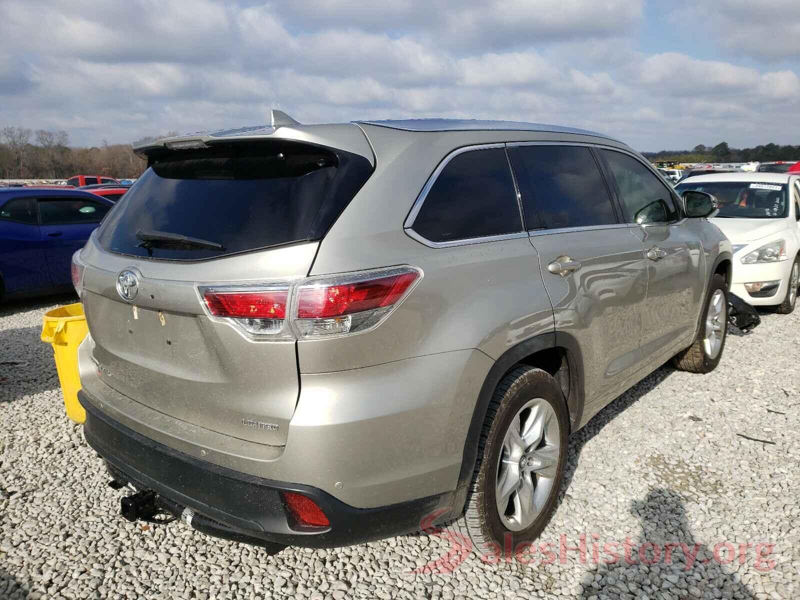 5TDYKRFH6GS141967 2016 TOYOTA HIGHLANDER