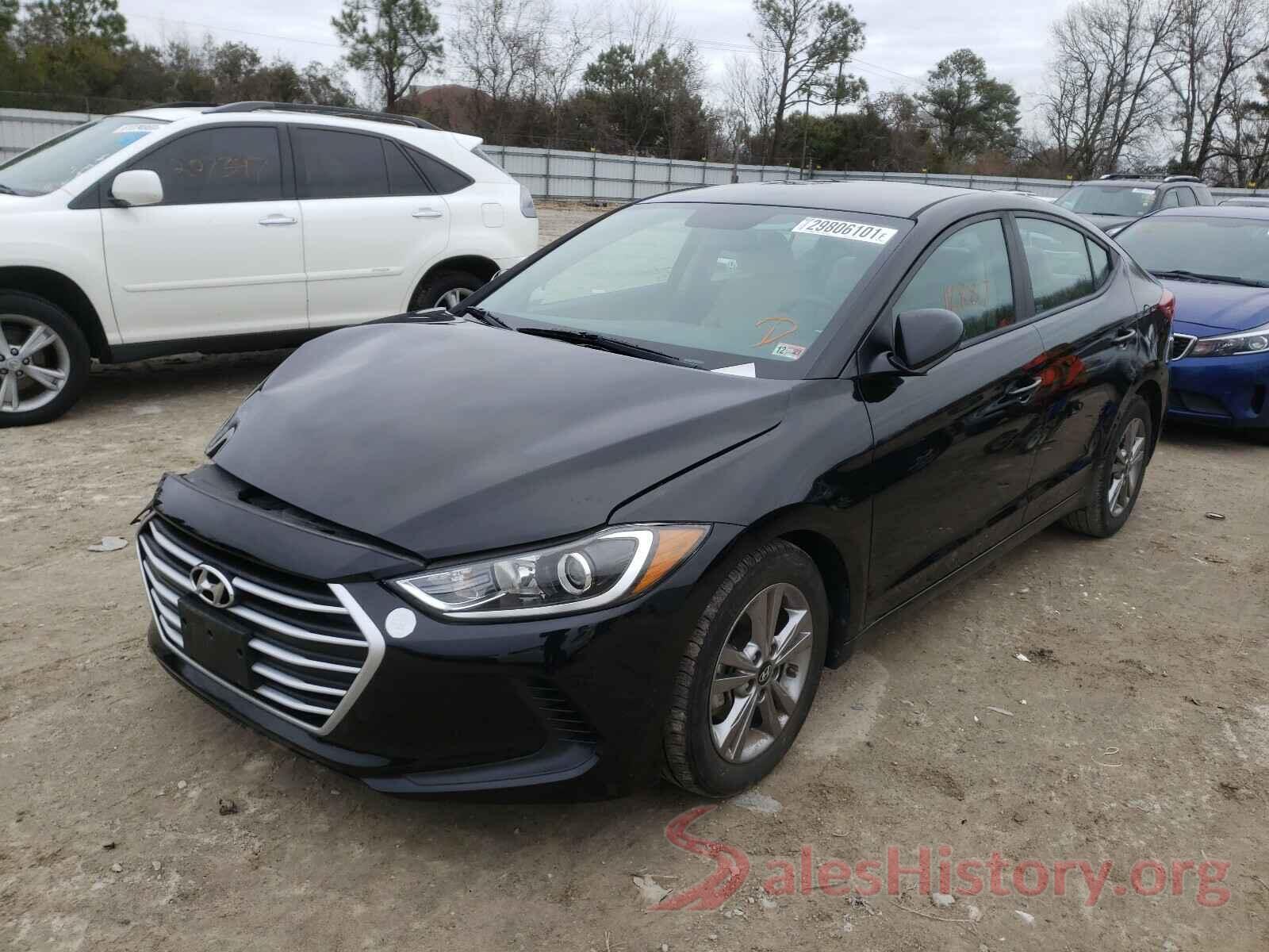 KMHD84LFXJU525106 2018 HYUNDAI ELANTRA