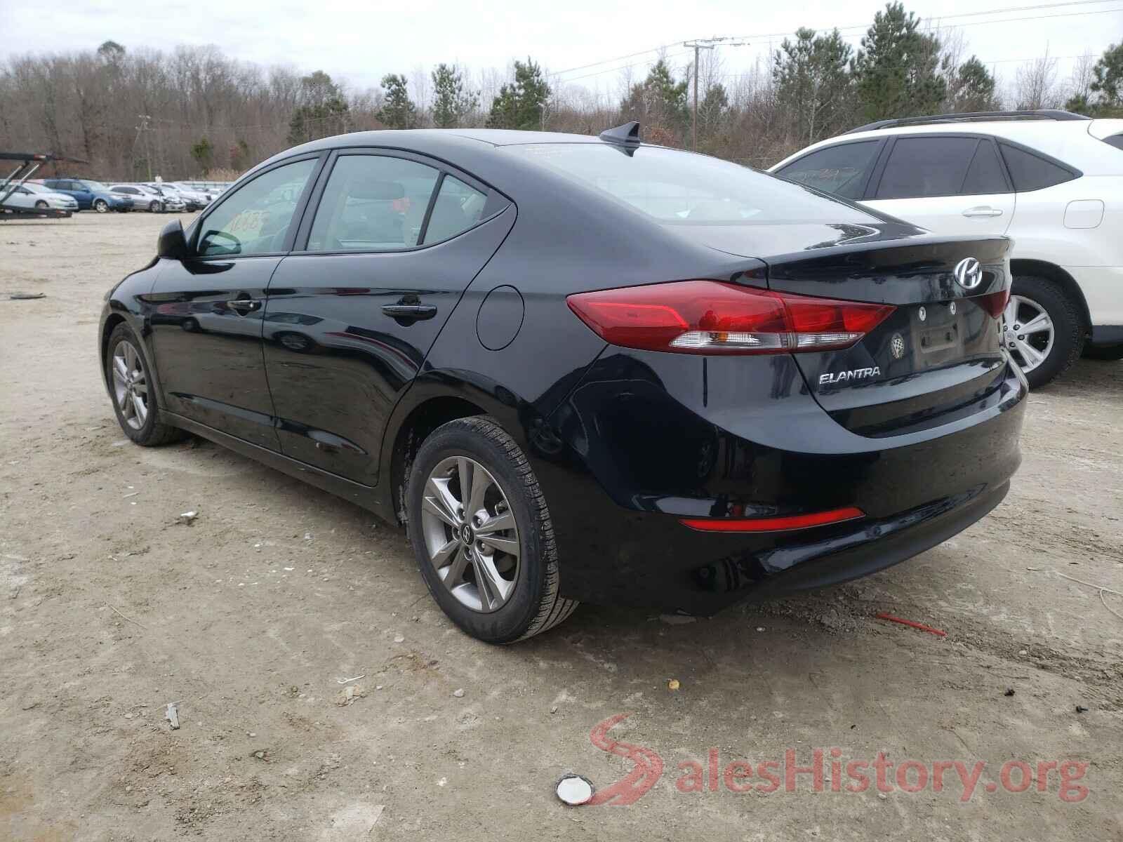 KMHD84LFXJU525106 2018 HYUNDAI ELANTRA