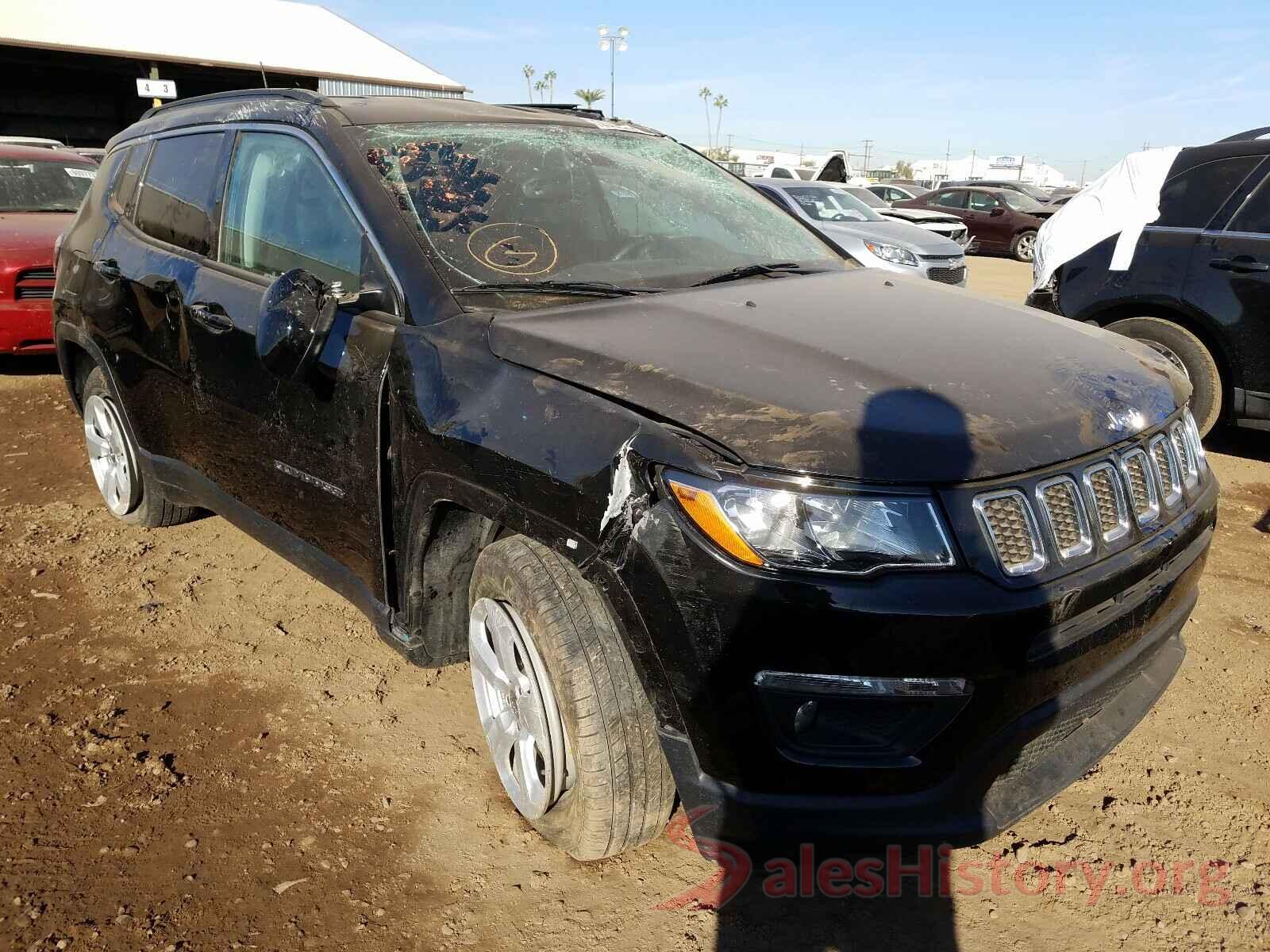 3C4NJCBB8JT102587 2018 JEEP COMPASS