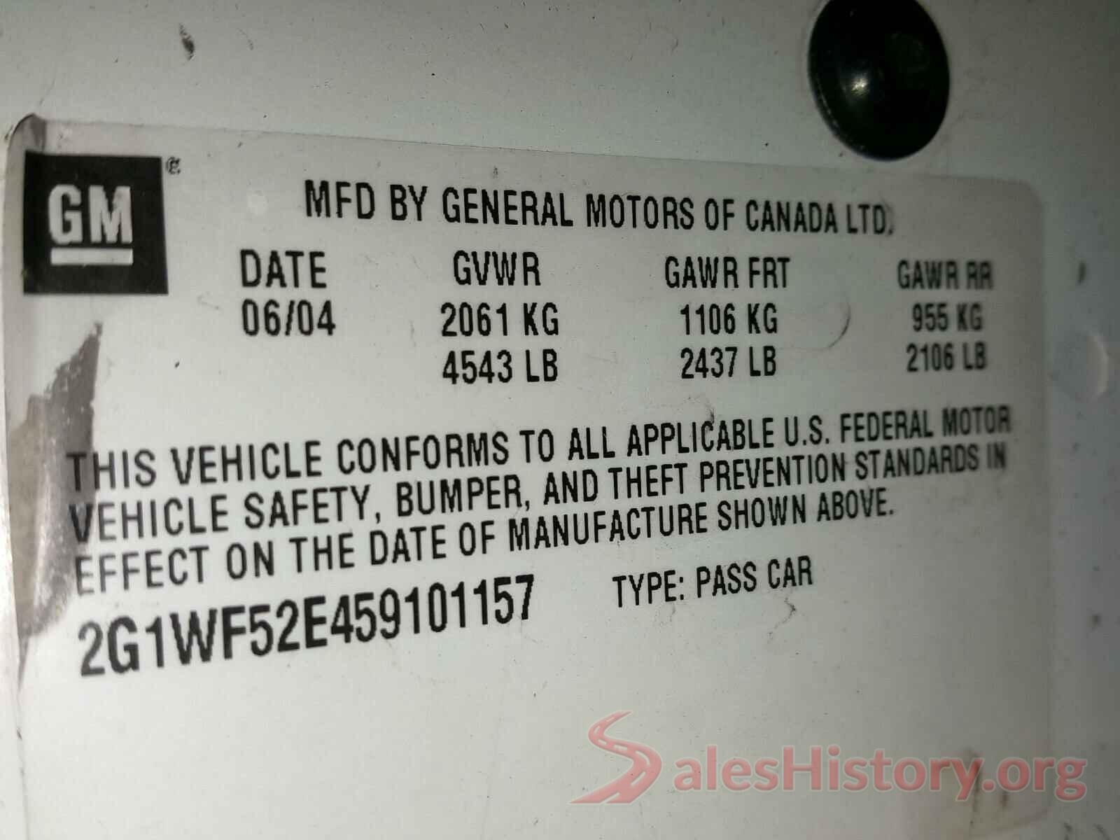 4T4BF1FKXGR581033 2005 CHEVROLET IMPALA