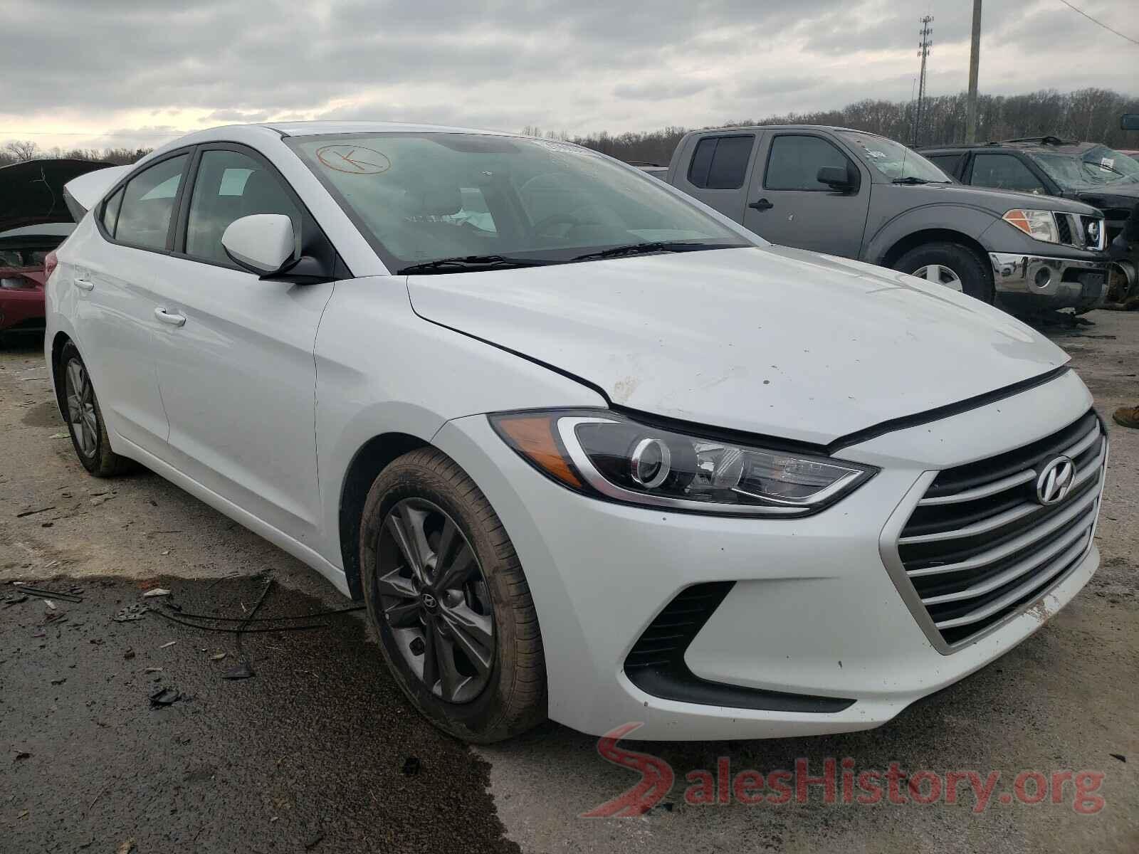 5NPD84LF0JH223855 2018 HYUNDAI ELANTRA