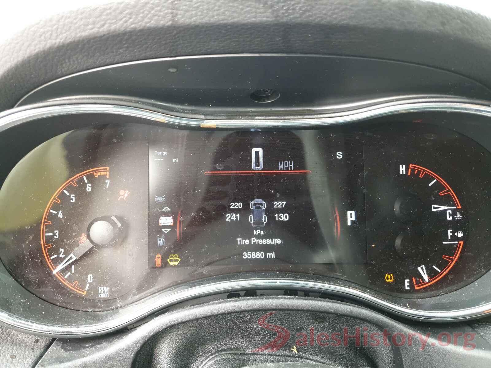 1C4RDJDG7HC834141 2017 DODGE DURANGO