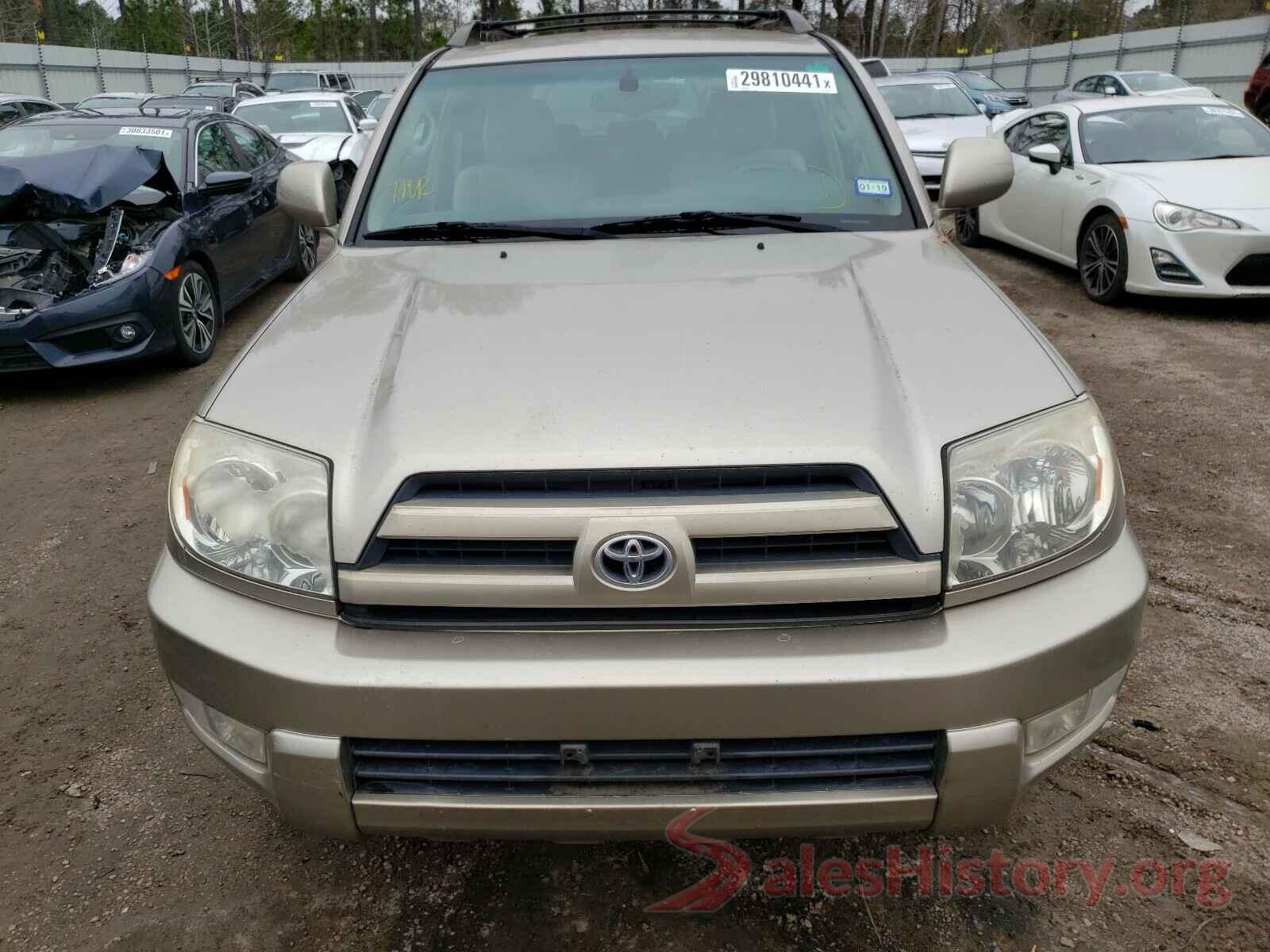 JTMBFREV5HJ116509 2005 TOYOTA 4RUNNER