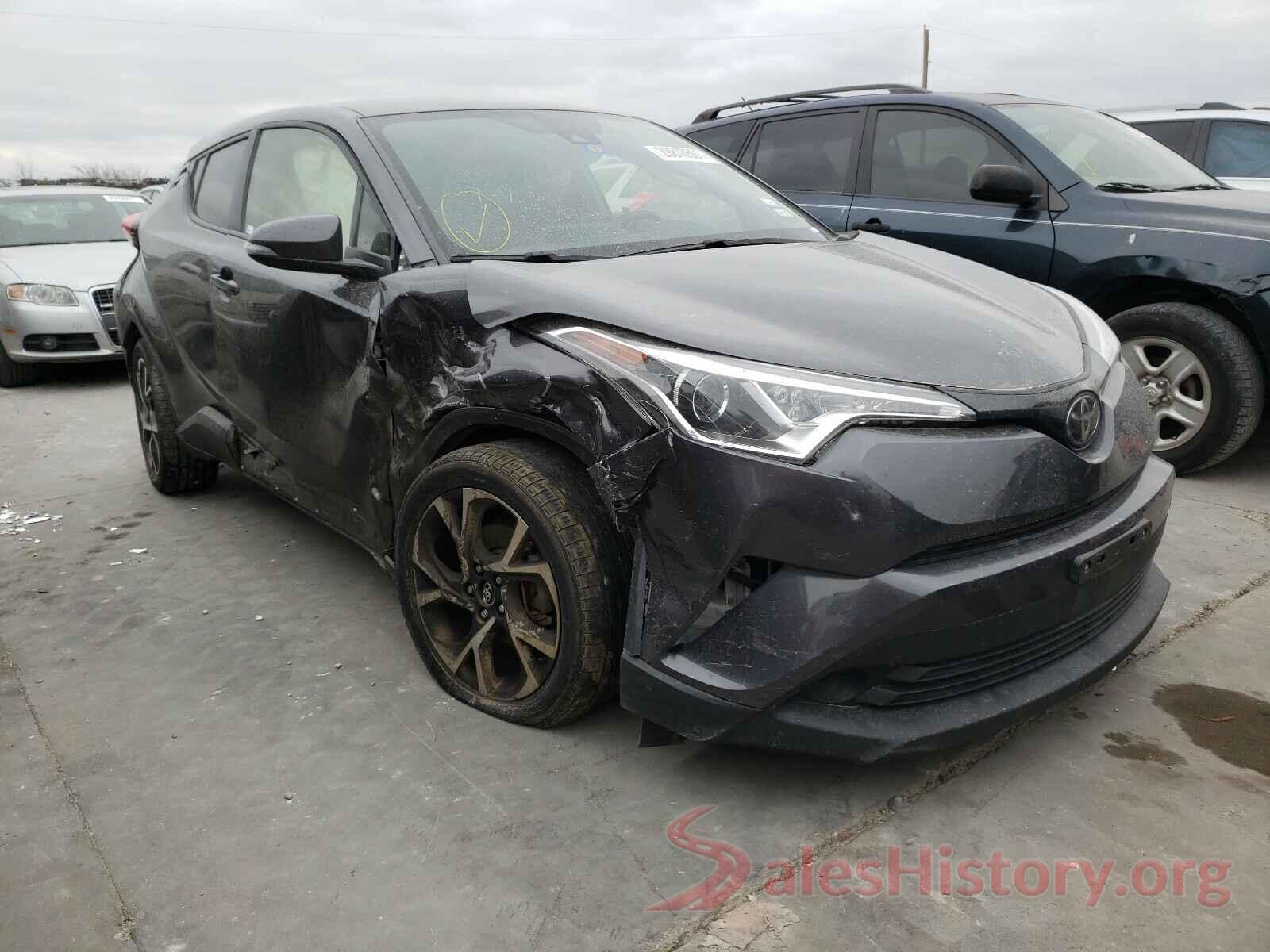 JTNKHMBXXJ1010710 2018 TOYOTA C-HR