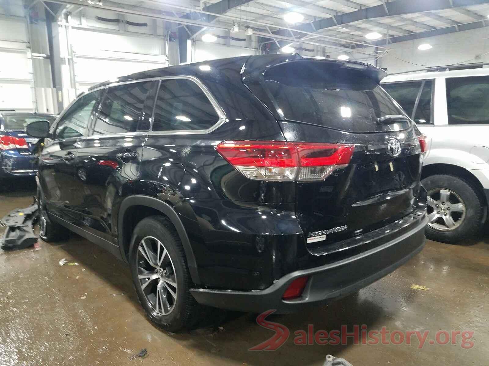 5TDZARFH9KS052331 2019 TOYOTA HIGHLANDER