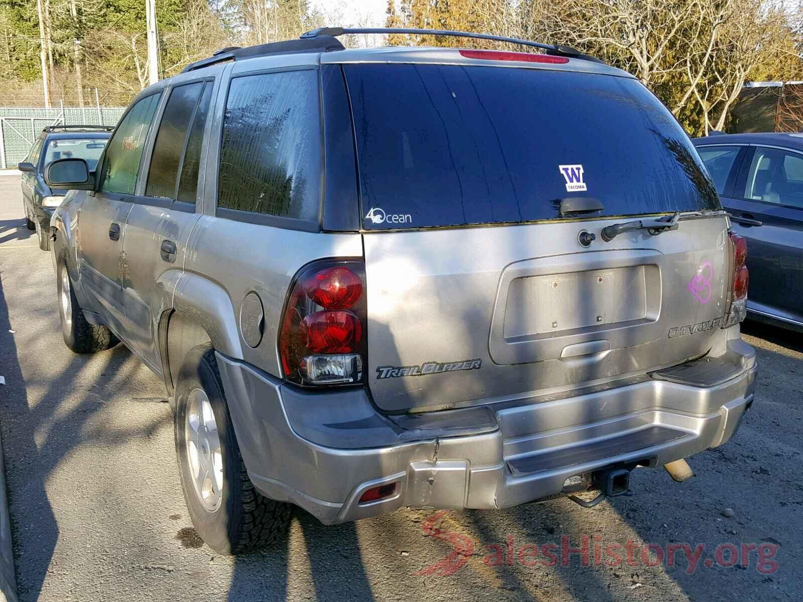 5XXGT4L36GG037551 2003 CHEVROLET TRAILBLAZE