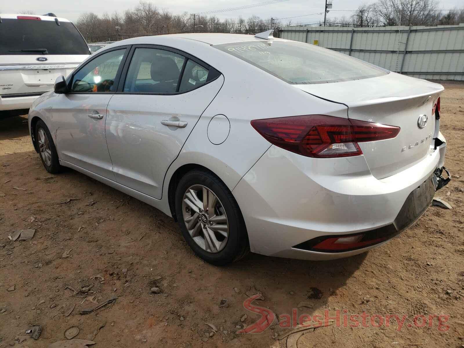 5NPD84LF8KH460207 2019 HYUNDAI ELANTRA