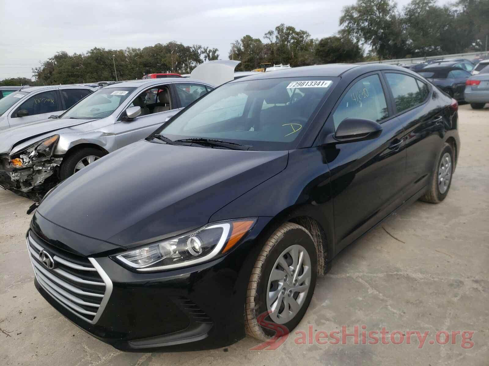 KMHD74LF0JU573507 2018 HYUNDAI ELANTRA