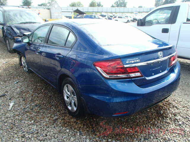 5YFBURHE3GP457886 2013 HONDA CIVIC